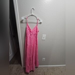NWT Chelsea And Violet Pink Maxi Dress